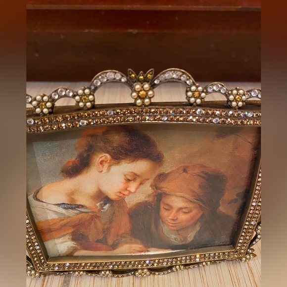 🆕 Jay Strongwater Enamel Ornate Picture Frame - Picture 3 of 7